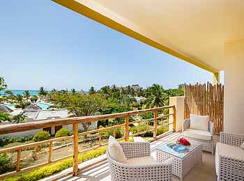 Gold Zanzibar Beach House & Spa: Ein Deluxe Zimmer mit Meerblick