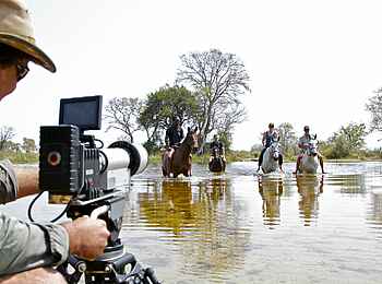 Kujwana Camp: Filmaufnahmen