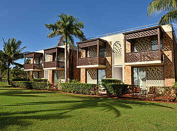 Melia Zanzibar: Blick auf die Gästeunterkünfte Melia Zanzibar: Blick auf die Gästeunterkünfte
