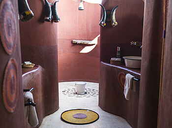 Shu'mata Camp: Badezimmer mit Dusche Shu'mata Camp: Badezimmer mit Dusche