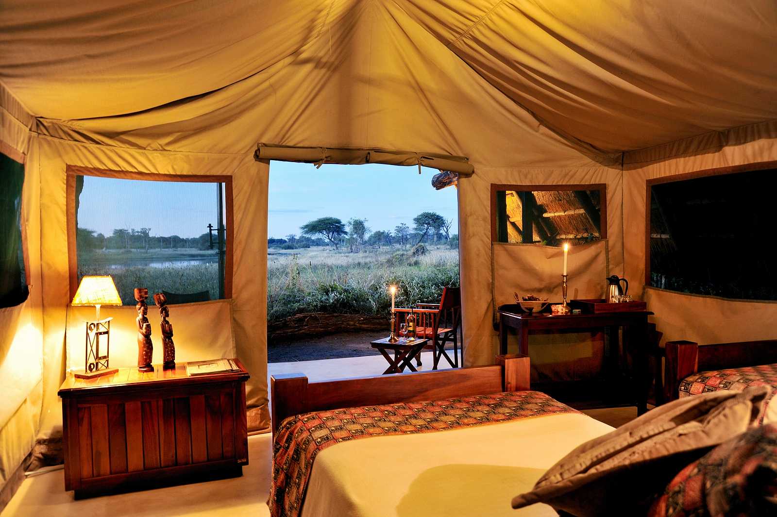The Hide Safari Camp, Hwange National Park, Simbabwe - Max. 20 Gäste