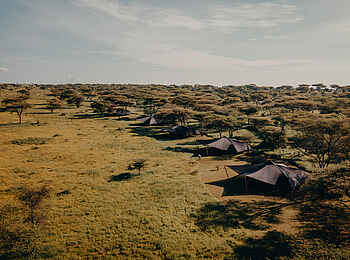 Wayo Serengeti Green Camp: Camp von oben
