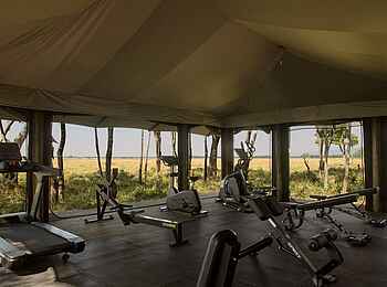 Paradise Plains Camp: Fitnessstudio