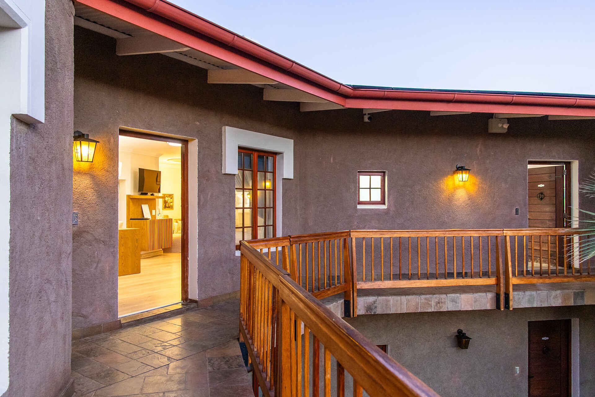 Boutique Hotel Heinitzburg: Weg zu den Zimmern