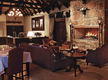 Erindi Old Traders Lodge: Vor dem Abendessen