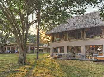 Kichwa Tembo Tented Camp: Gemeinschaftshäuser Kichwa Tembo Tented Camp: Gemeinschaftshäuser