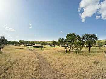 Naona Moru Camp: Pfad zum Camp