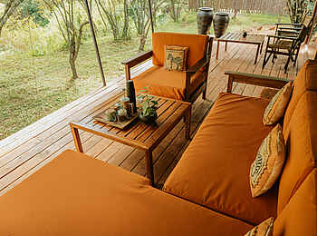 Soroi Luxury Migration Camp: Terrasse Familieneinheit