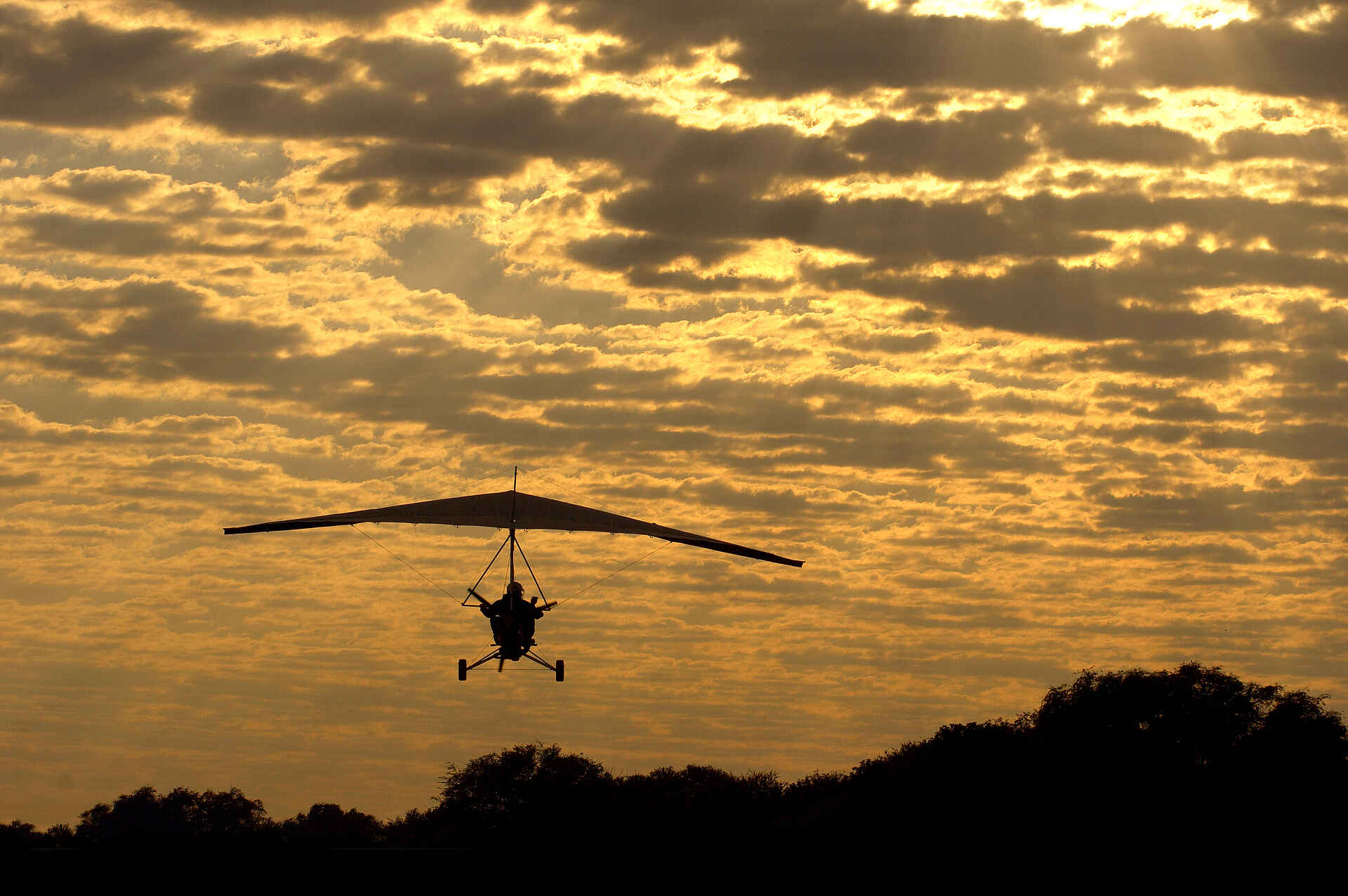 Tafika Camp: Microlight-Flug