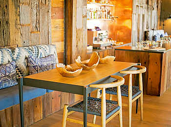 Thorntree River Lodge: Esstisch Thorntree River Lodge: Esstisch