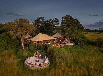 Tuludi Camp: Am Abend Tuludi Camp: Am Abend