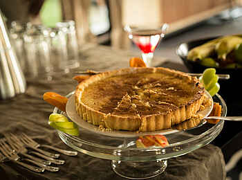 Gomoti Plains Camp: Afternoon Tea Quiche