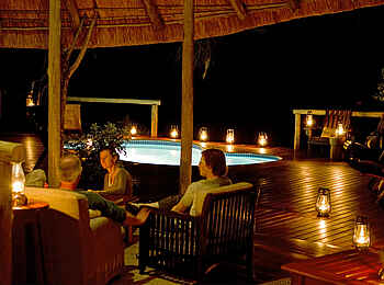 Lagoon Camp: Abendstimmung Lagoon Camp: Abendstimmung