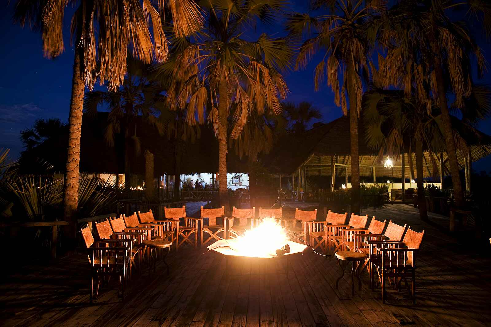 Maramboi Tented Camp: Lagerfeuer Maramboi Tented Camp: Lagerfeuer