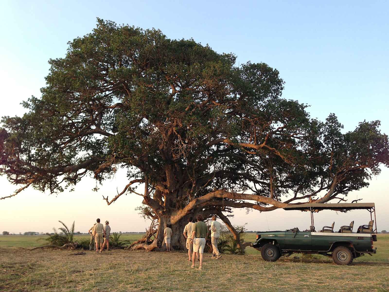 Mukambi Safari Lodge: Auf Pirschfahrt Mukambi Safari Lodge: Auf Pirschfahrt