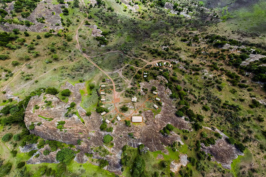 Sanctuary Kichakani Serengeti Camp: Luftbild Sanctuary Kichakani Serengeti Camp: Luftbild