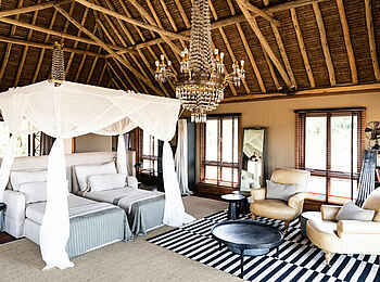 Segera Retreat: Zweibettzimmer der Villa Segera