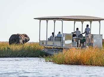 Tlouwana Camp: Bootsafari Tlouwana Camp: Bootsafari