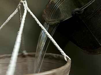 Wayo Manyara Green Camp: Eimerdusche