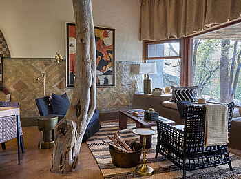 Singita Pamushana Lodge: Sitzgruppe
