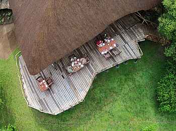 Baker's Lodge: Lunch mit Ausblick Baker's Lodge: Lunch mit Ausblick