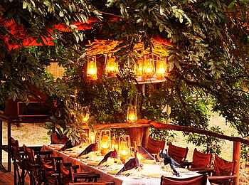 Bilimungwe Bushcamp: Gedeckter Tisch