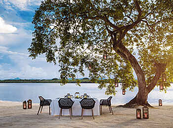 One and Only Le Saint Gerant: Ein privates Dinner