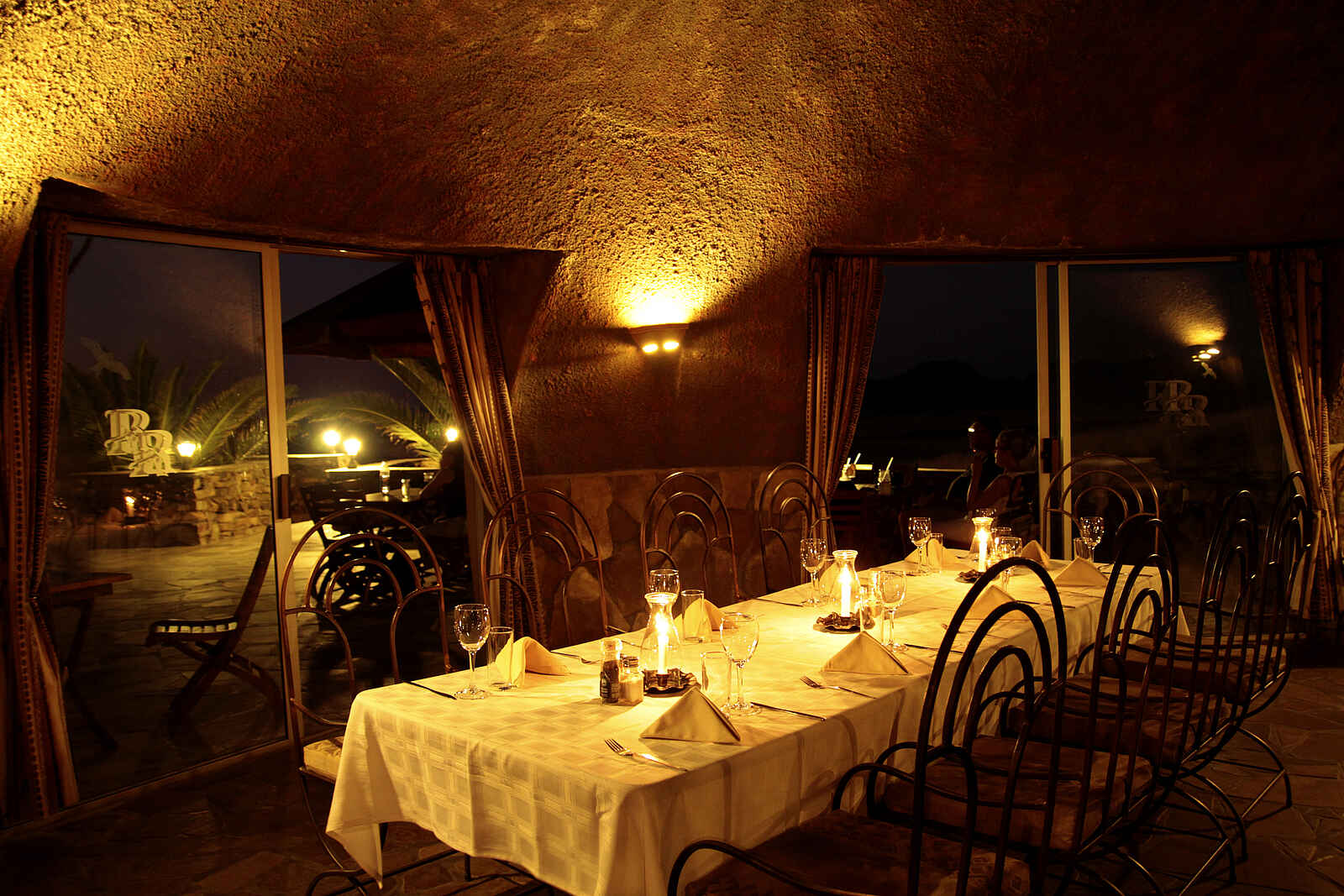 Rostock Ritz Desert Lodge: Abendessen Rostock Ritz Desert Lodge: Abendessen