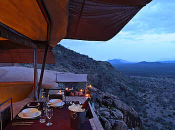 Saruni Samburu: Gästevilla am Abend