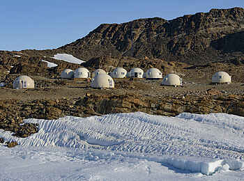 Whichaway Camp: Blick auf das Camp