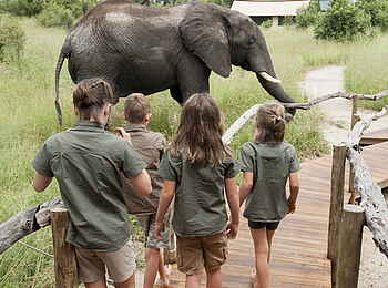 Somalisa Acacia Camp: Kindergruppe