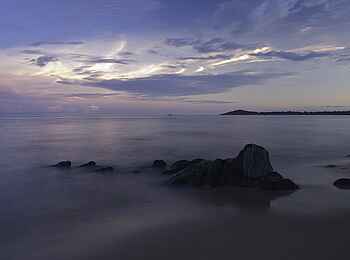 Chintheche Inn: Dämmerung über dem Malawisee Chintheche Inn: Dämmerung über dem Malawisee