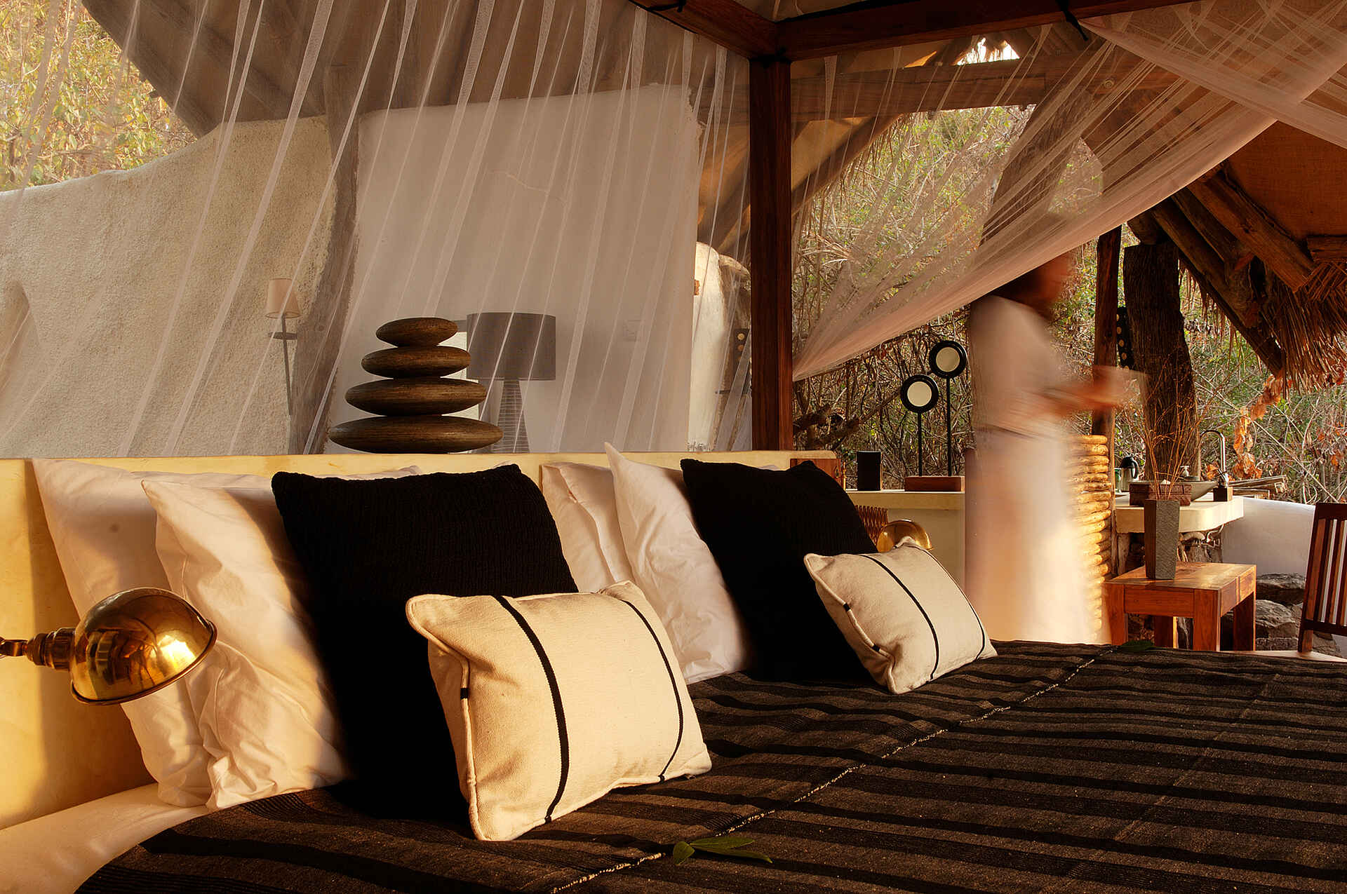 kiba point, kiba point camp, kiba point selous, cottage, unterkunft