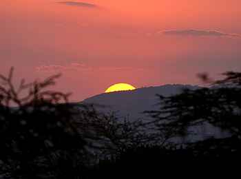 Ngorongoro O'ldeani Mountain Lodge: Sonnenuntergang