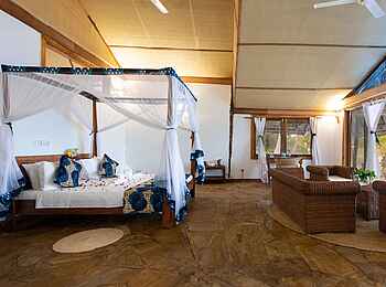 Pole Pole Bungalows: Doppelzimmer des Luxury Bungalows