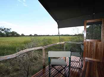 Sango Safari Camp: Private Veranda