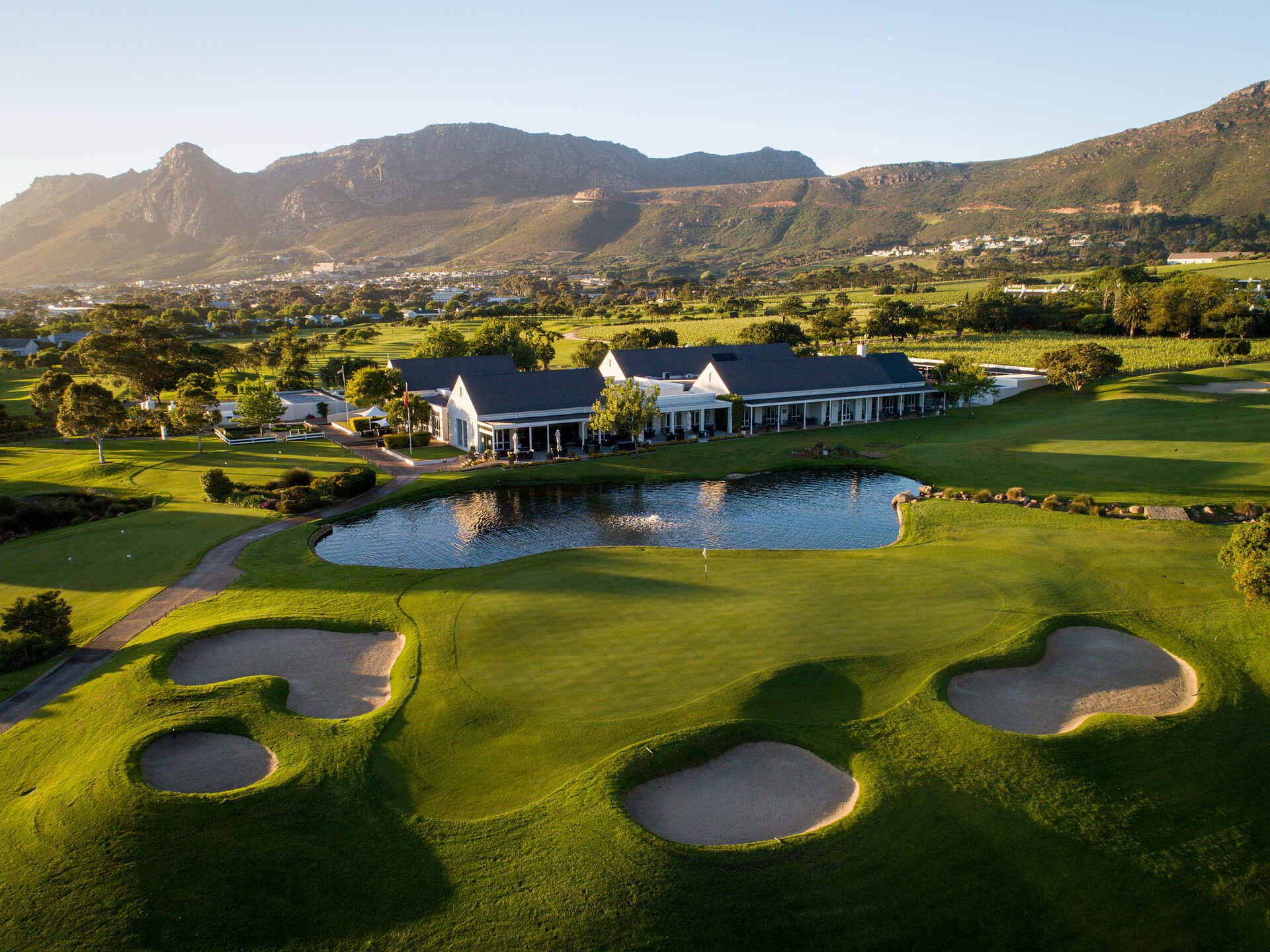Steenberg Golf Club: wunderbare Lage