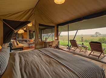 Ubuntu Migration Camp: Double Tent Ausblick