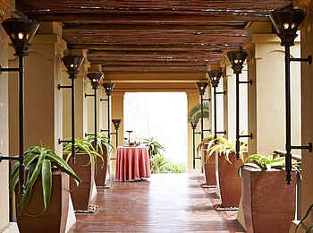 Thanda Villa iZulu: Eingangsbereich Thanda Villa iZulu: Eingangsbereich