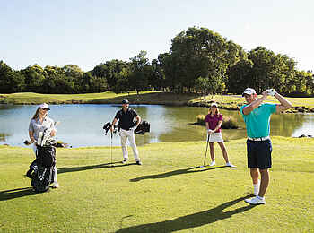 Constance Belle Mare Plage: Abschlag Constance Belle Mare Plage: Abschlag