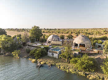 Ila Safari Lodge: Die Lodge aus der Vogelperspektive
