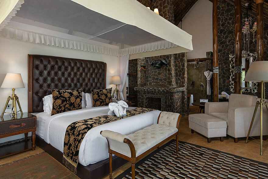 Lake Manyara Kilimamoja Lodge: Luxuriöses Doppelzimmer Lake Manyara Kilimamoja Lodge: Luxuriöses Doppelzimmer