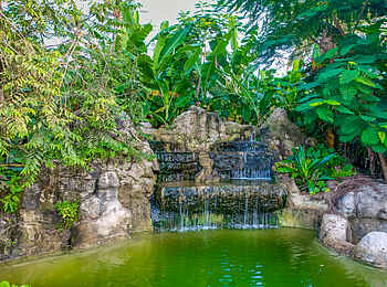 Ycona Luxury Resort: Wasserfall