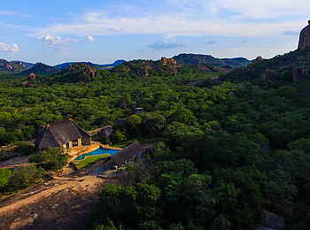 Matobo Hills Lodge: Felsenlandschaft rund um die Lodge herum Matobo Hills Lodge: Felsenlandschaft rund um die Lodge herum