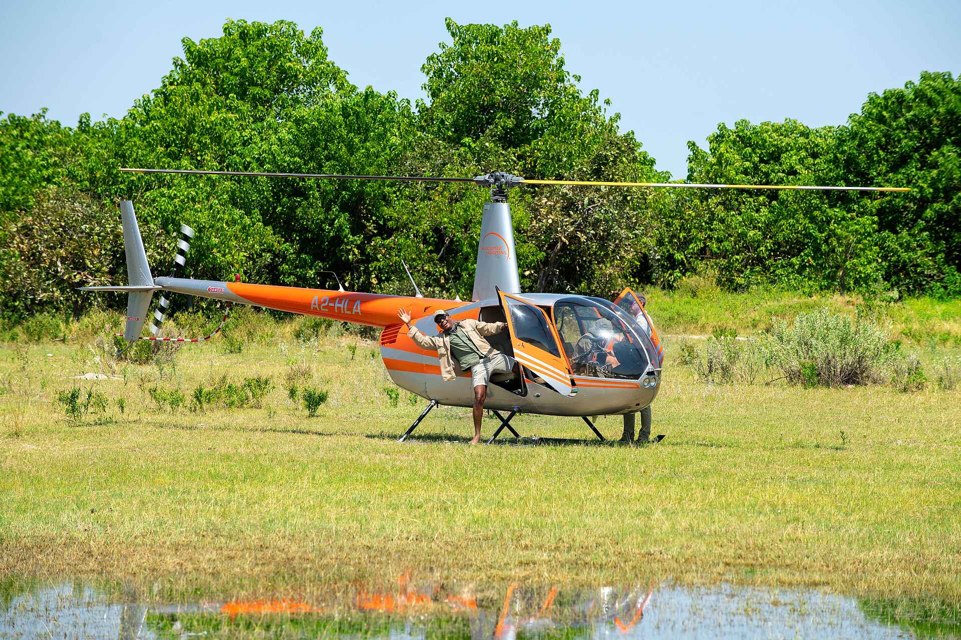Atzaro Okavango Camp: Ankunft im Camp