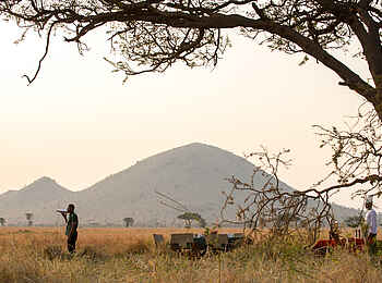 Kubu Kubu Tented Camp: Essen im Freien
