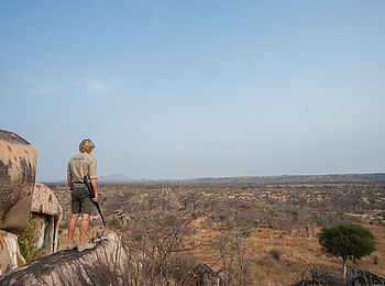 Kwihala Camp: Weite Aussicht