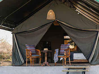 Luiana Plains Expedition Camp: Blick in die Zeltsuite