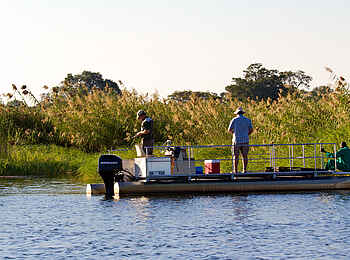 Ndhovu Safari Lodge: Angelausflug Ndhovu Safari Lodge: Angelausflug