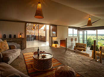 Saruni Eagle View: Die Lounge Saruni Eagle View: Die Lounge